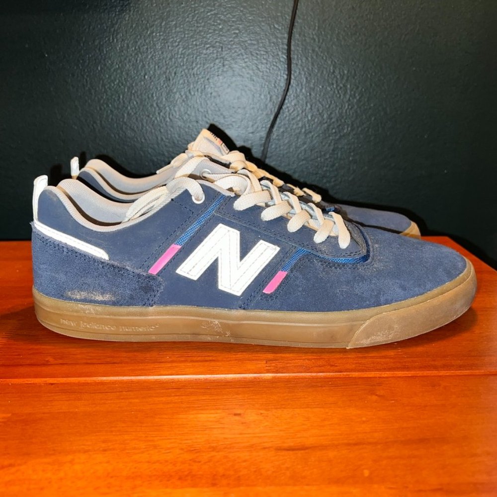 NB Numeric Jamie Foy 306 skate shoe - Navy/White/Pink - Size 11.5